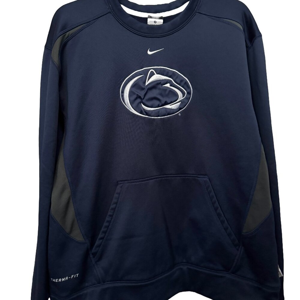 Penn State University Nittany Lions Nike Therma-Fit Sweatshirt, Medium